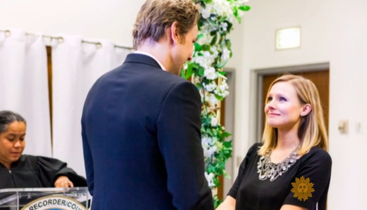 Kristen Bell shares sweet wedding photos with Dax Shepard - image