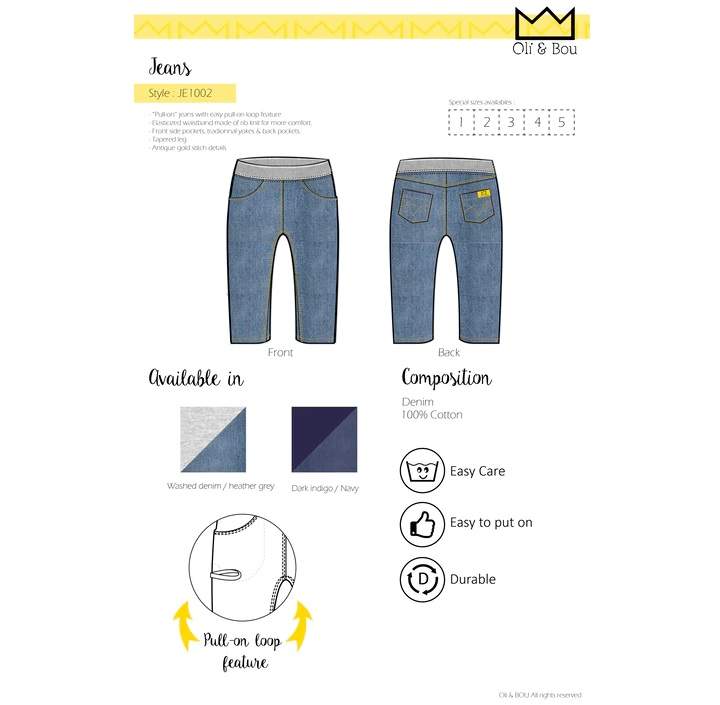 Clothes specially designed for children with dwarfism by Oli & Bou.