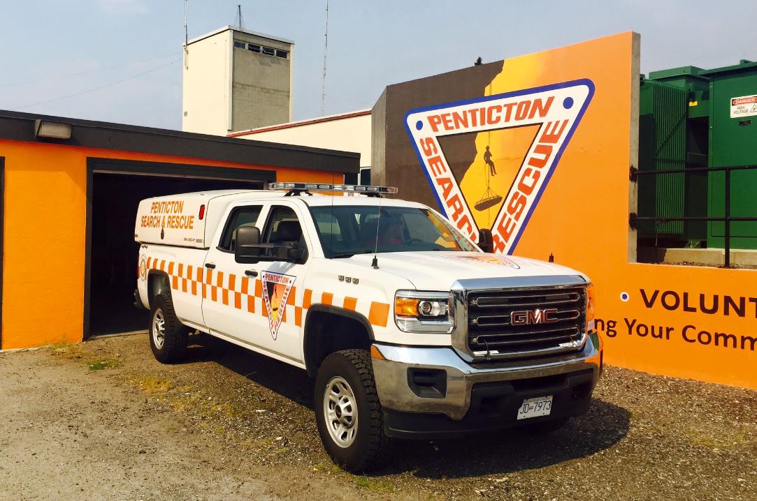 Penticton’s Search and Rescue team responded to three calls over the weekend, including at Skaha Bluffs Provincial Park for an injured hiker.