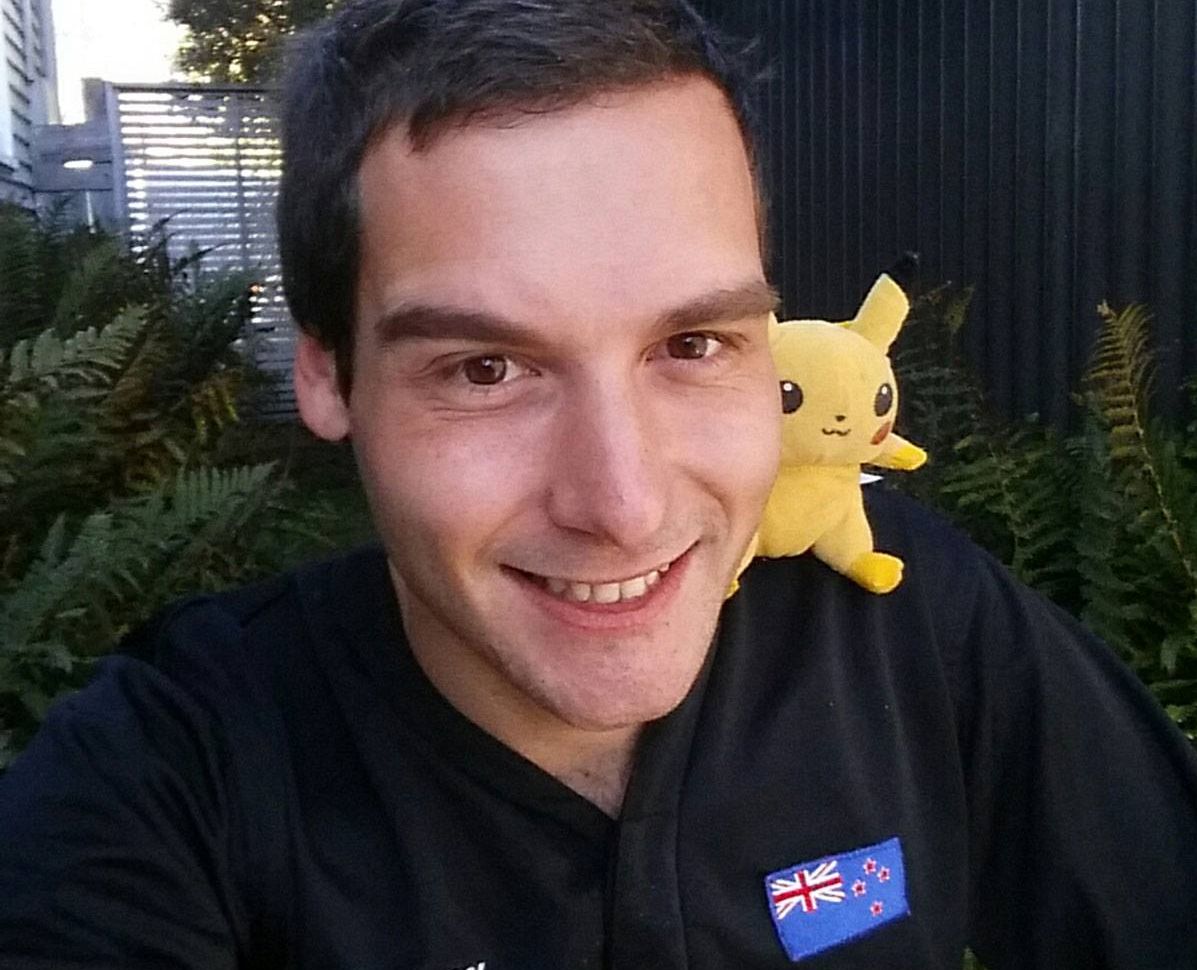 Tom Currie has become the world's first "Pokémon trainer." He quit his job and plans to spend the next two months playing the game full-time.