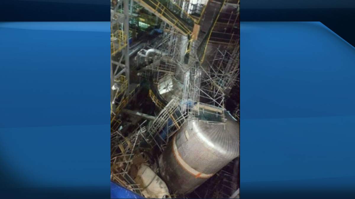 Photo sent in by anonymous site worker.