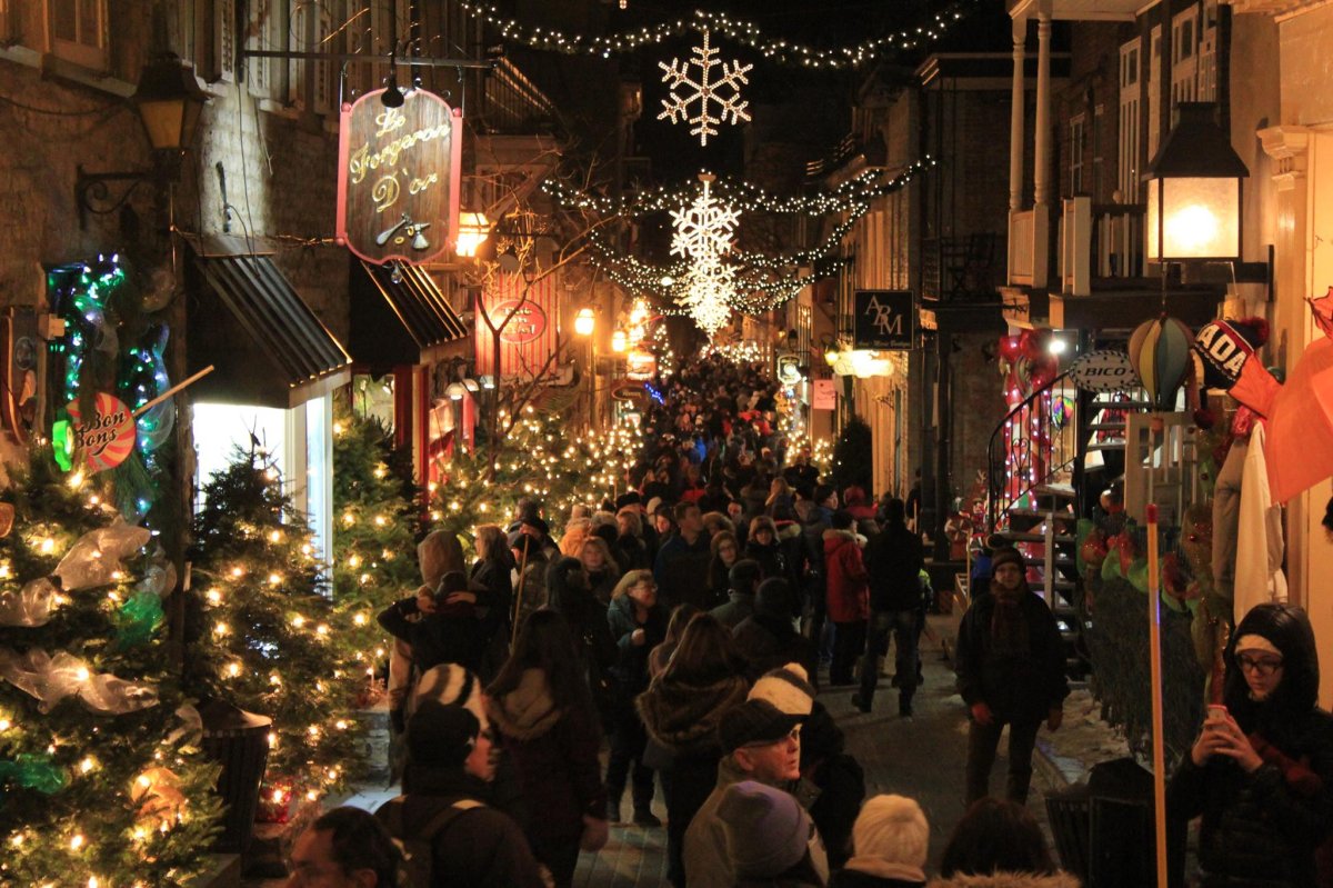 Quebec City, which was named Canada's best city by a travel magazine, is especially magical in the wintertime. 