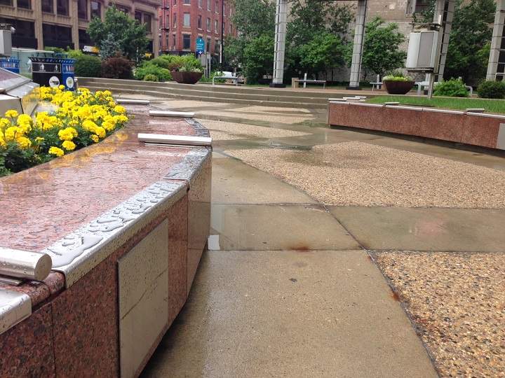 Puddles plentiful around the city, but many parts of the province are worse off 
.