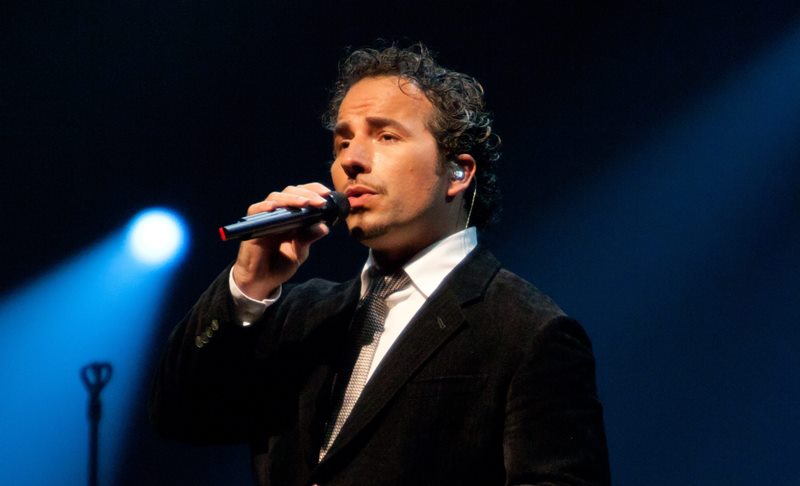 Remigio Pereira of the Tenors performs at Caesars in Windsor, Ont. in 2011