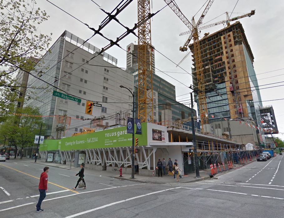 Telus Garden building on richards street vancouver