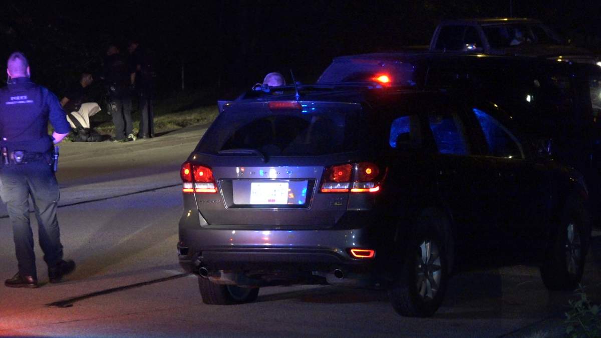 Mounties were involved in a high-speed pursuit in Surrey overnight after a man allegedly sped away from a routine traffic stop.