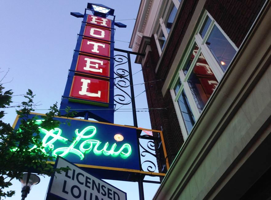 The St. Louis Hotel in Calgary. 