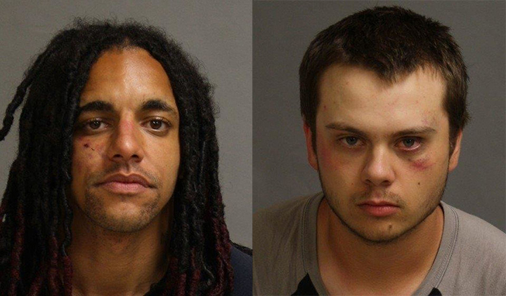 Jordan Innis, 24, of Toronto and Daniel Schuelter, 18, of Cambridge, Ont., have been charged in connection with the human trafficking investigation.