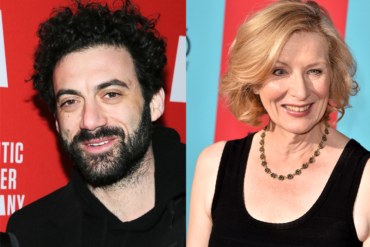 Morgan Spector (L) and Frances Conroy (R) star in the series based on Stephen King's novella.