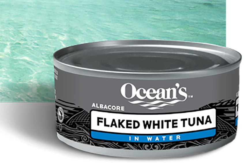 Ocean Brands flaked
white tuna.