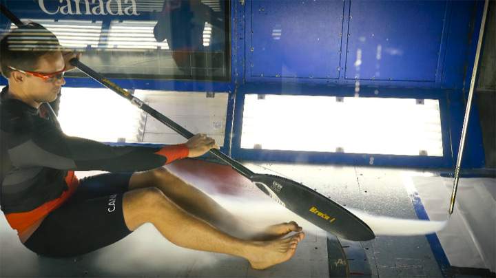 Kayaker Mark de Jonge