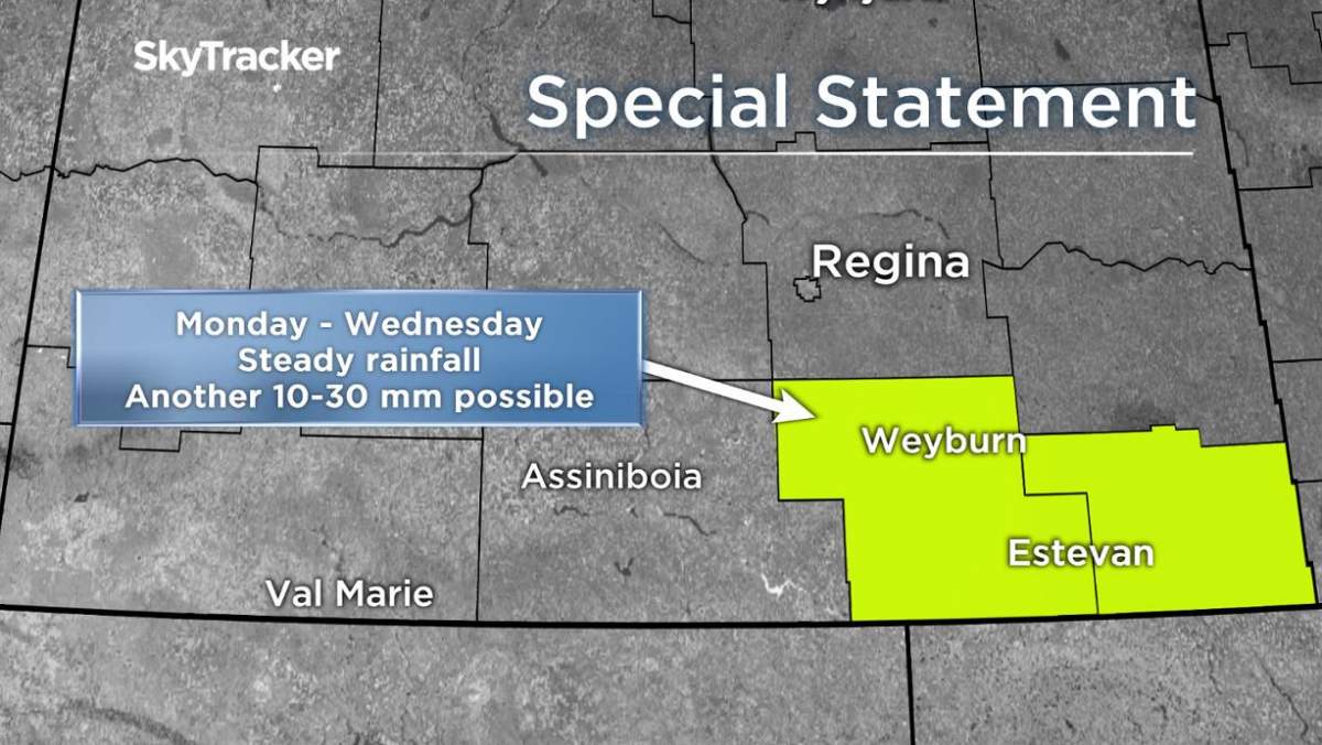 Funnel clouds, heavy rain, strong winds forecasted for Sask. - image