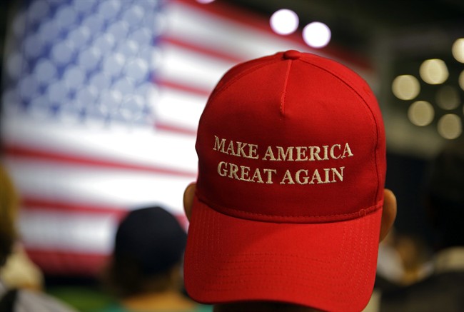 The lesson plan says that Trump won the election by pandering to a racist and sexist base. 