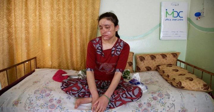 School Girls Choot Video - Virgin. Beautiful. 12 years old': ISIS tightens grip on women held as sex  slaves - National | Globalnews.ca