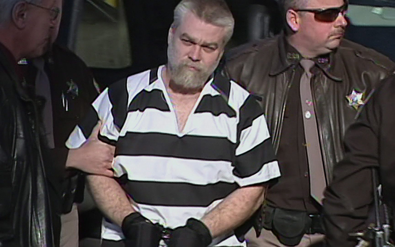 Steven Avery is seen in a still image made from video from part of the true crime series 'Making a Murderer' in a handout image.