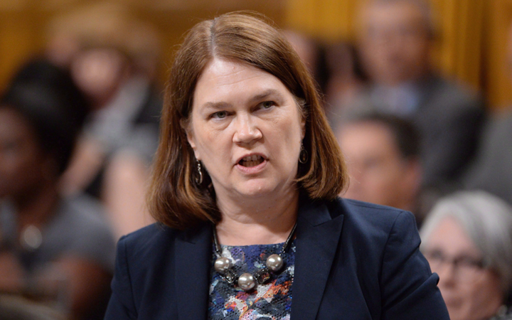 Health Minister Jane Philpott answers a question during Question Period in the House of Commons on Parliament Hill in Ottawa on Thursday, June 16, 2016. 