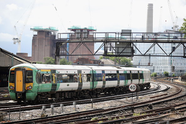 Southern Rail services come into Victoria Station on July 5, 2016 in London, England. (Photo by Dan Kitwood/Getty Images).