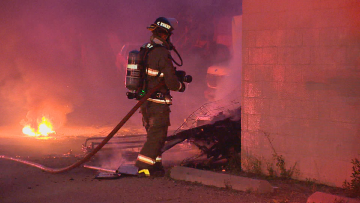 An early morning fire at Saskatoon’s Good Times Tattoos causes an estimated $10,000 in damage.
