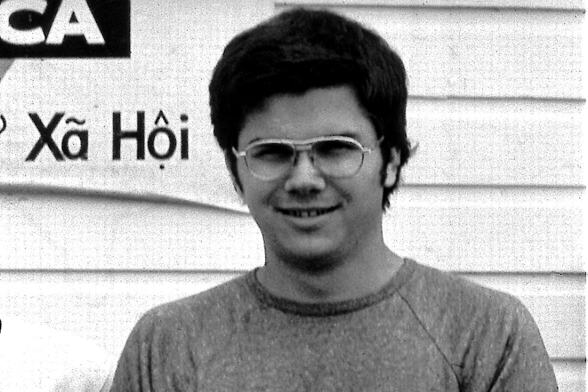 This 1975 file photo shows Mark David Chapman as a member of a YMCA group at Fort Chaffee, Ark. Chapman, John Lennon's killer told parole officials during his latest unsuccessful bid for release from prison that he is ashamed and sorry for gunning down the former Beatle nearly three decades ago. 
