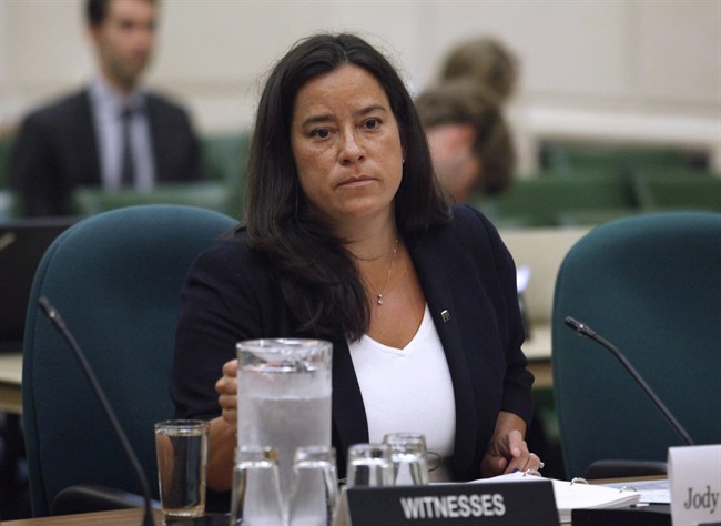 Federal Justice Minister Jody Wilson-Raybould.