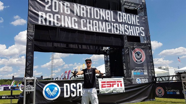 Canadian drone racer chases the future - image