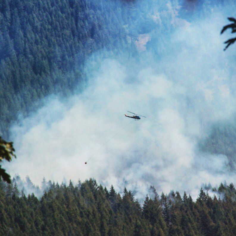 BC Wildfire Service says blaze burning east of Cultus Lake in Chilliwack is now 95 per cent contained. 