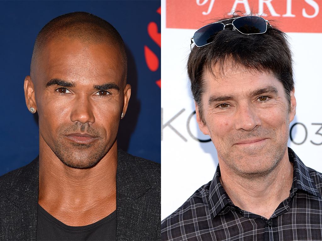 Shemar Moore (L) and Thomas Gibson (R). 