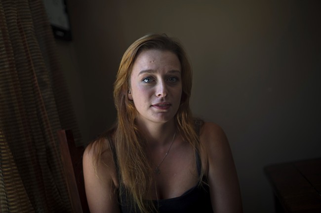 Shannon Graham poses in her home in Bridgewater, N.S. on Saturday, August 27, 2016.