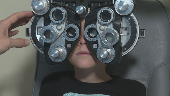 The New Brunswick government says it will provide free eye exams and corrective glasses for all four-year-olds.