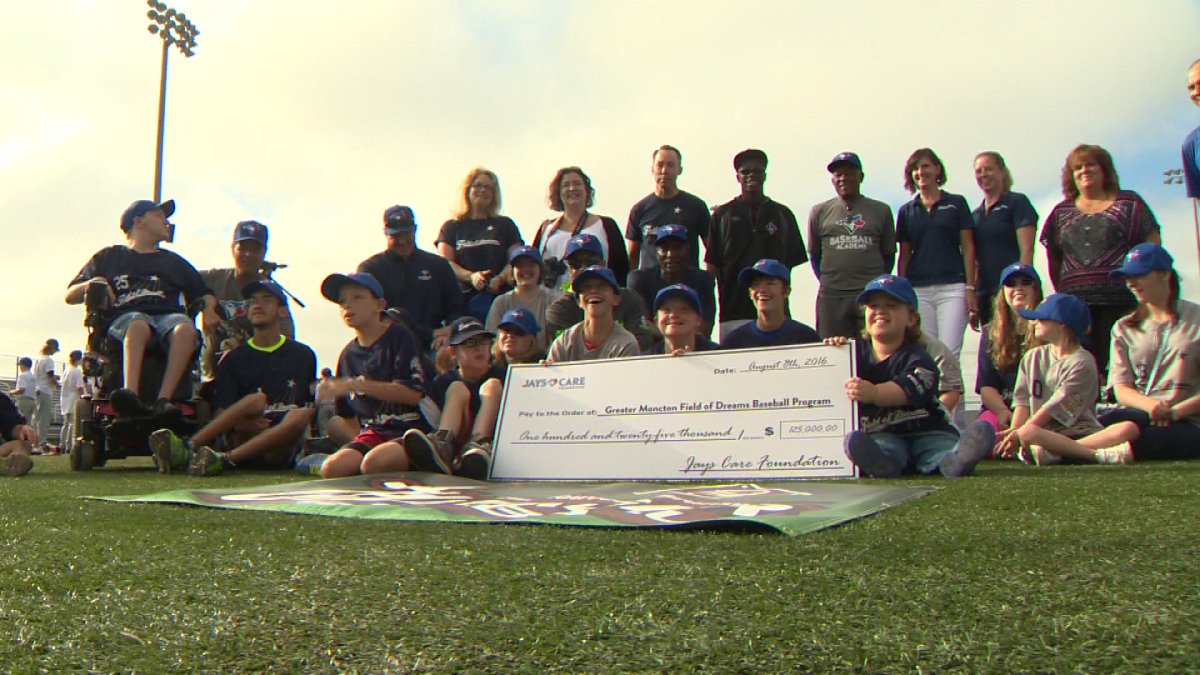 Moncton ‘Field of Dreams’ gets big boost from Blue Jays - image