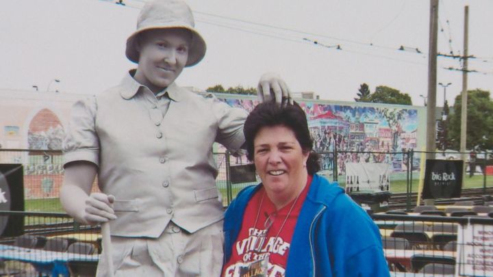 Heidi Collins-McCann, AKA "Den Mother," was just 16 when she started volunteering at the Edmonton International Fringe Theatre Festival in 1982. Now, 35 years later, she's still going strong. 