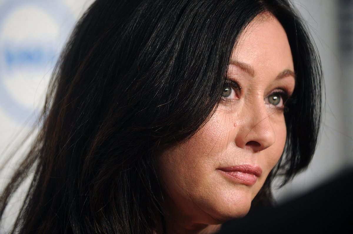 Actress Shannen Doherty attends 18th Annual Webby Awards on May 19, 2014 in New York, United States.