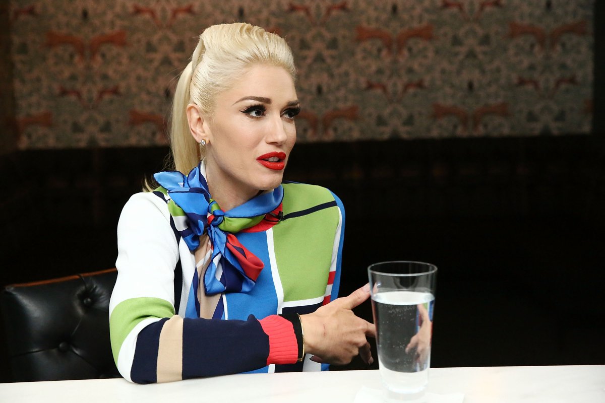 Gwen Stefani visits LinkedIn For Interview With Daniel Roth at LinkedIn Studios on March 31, 2016 in New York City.