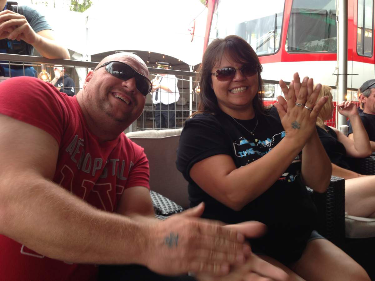 Fans of the Hip gather at the Edmonton Fringe Festival to take in the band’s final concert on the