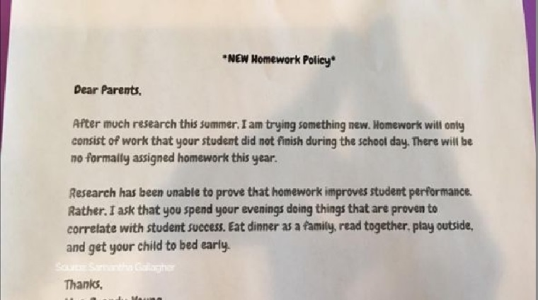 Homework or a ban on it: province of Manitoba says its up to your teacher - image