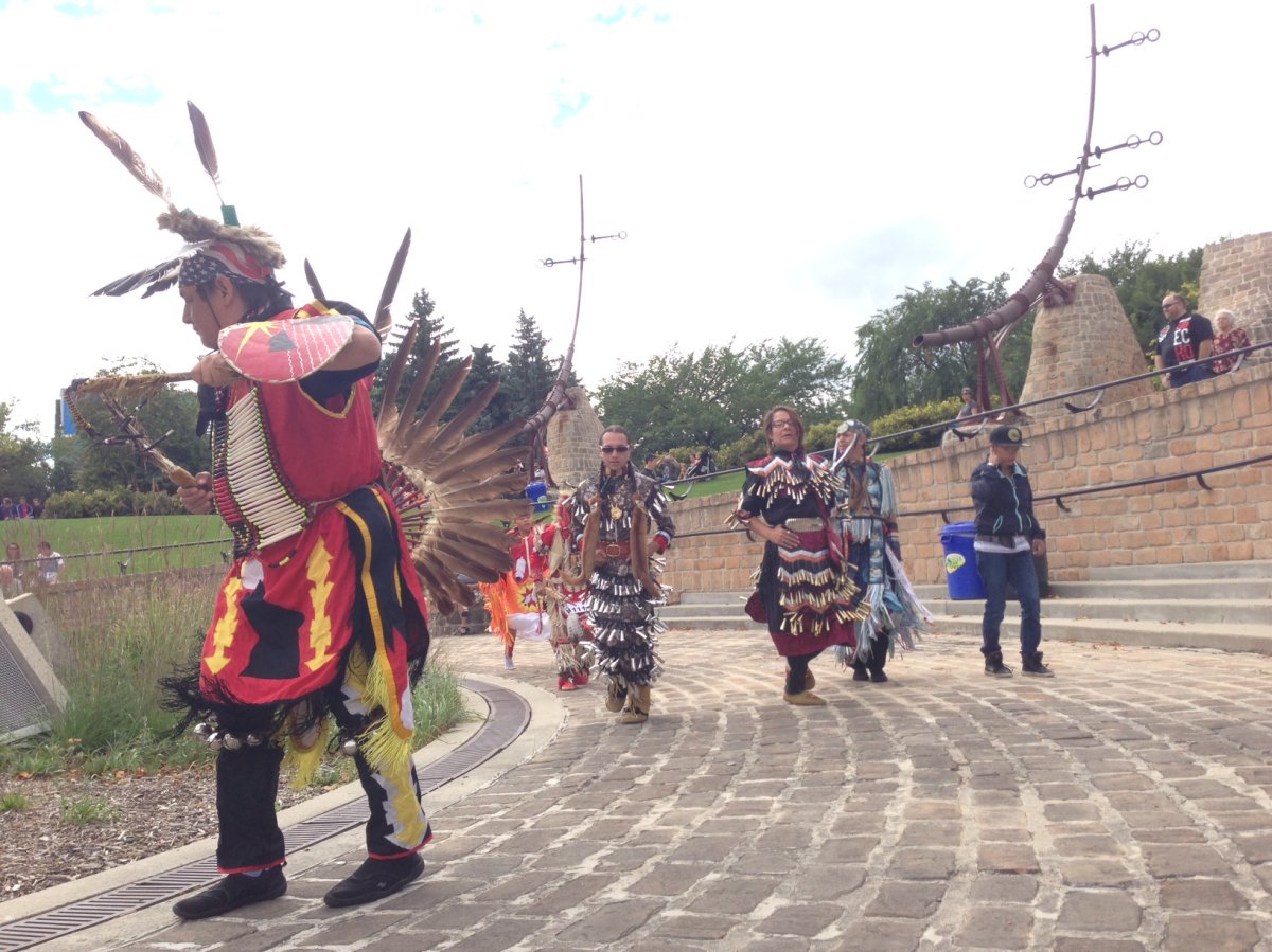 Founding Nations of Manitoba Tribal Village regularly holds educational events at The Forks.