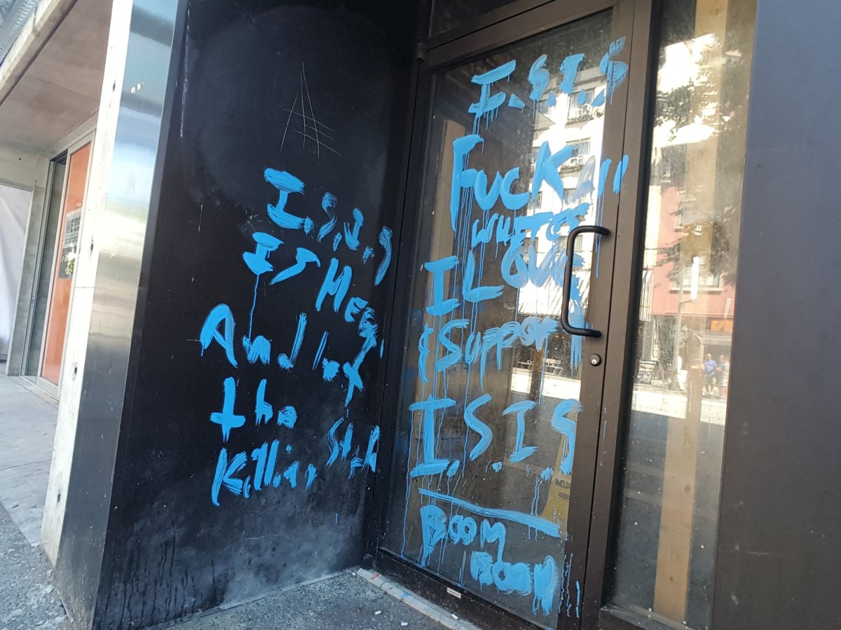 Pro-ISIS graffiti discovered in Vancouver - image