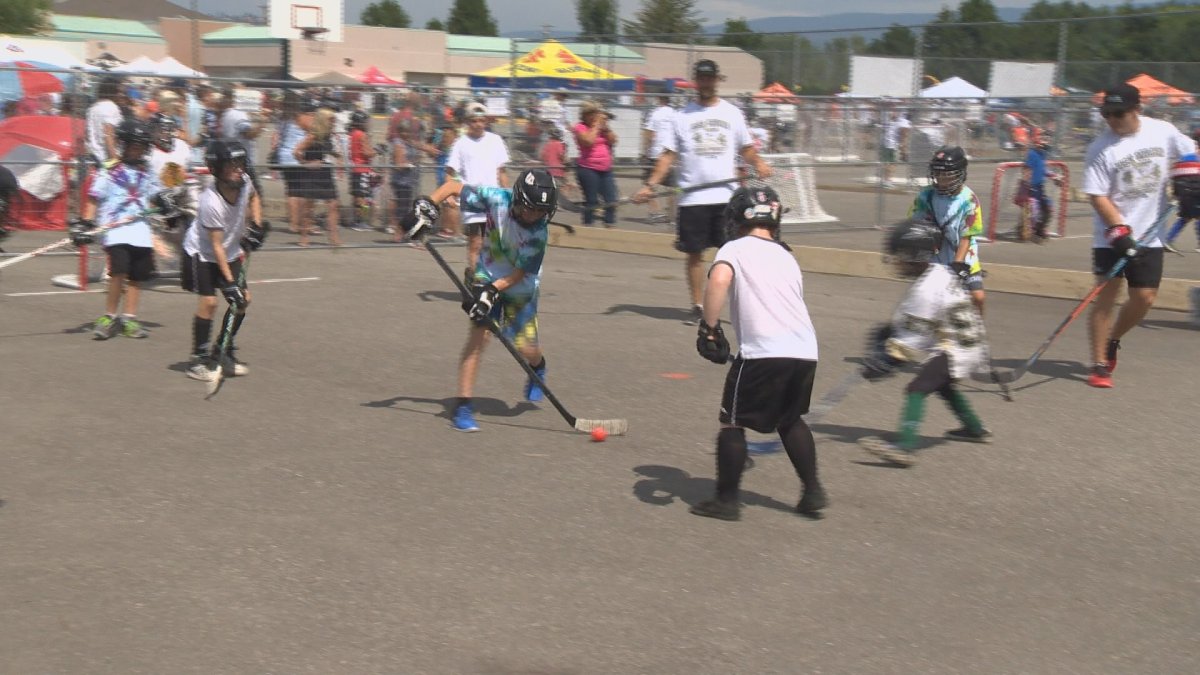 Josh Gorges hosts a street hockey tournament in Kelowna to raise money for his former elementary school. 