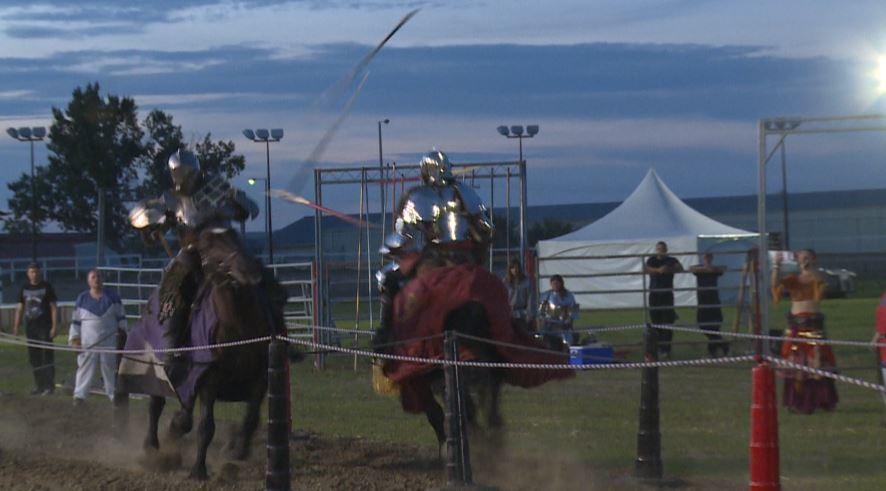 Jousting show