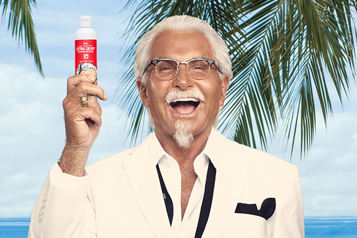 The Colonel's newest gimmick.