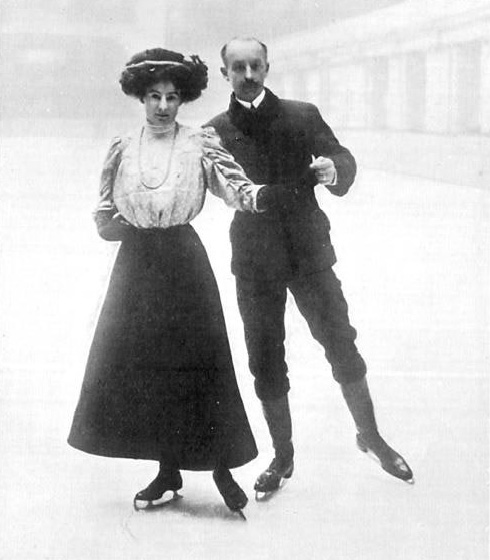 Edgar Syers and Florence Madge Syers at the 1908 Summer Olympics