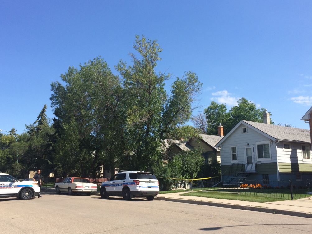 Police investigate the murder of Abdisalam Dahir Nur in August, 2016.