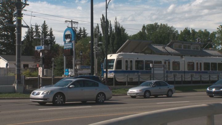 A man in his 40s was taken to hospital Monday night after he was attacked by a group of young people near the McKernan/Belgravia LRT Station.