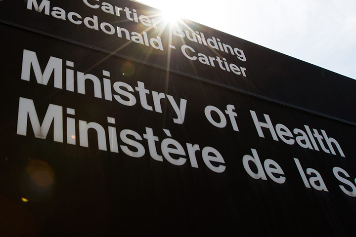 Ontario Ministry of Health in Kingston, Ont., on March 30, 2016. 