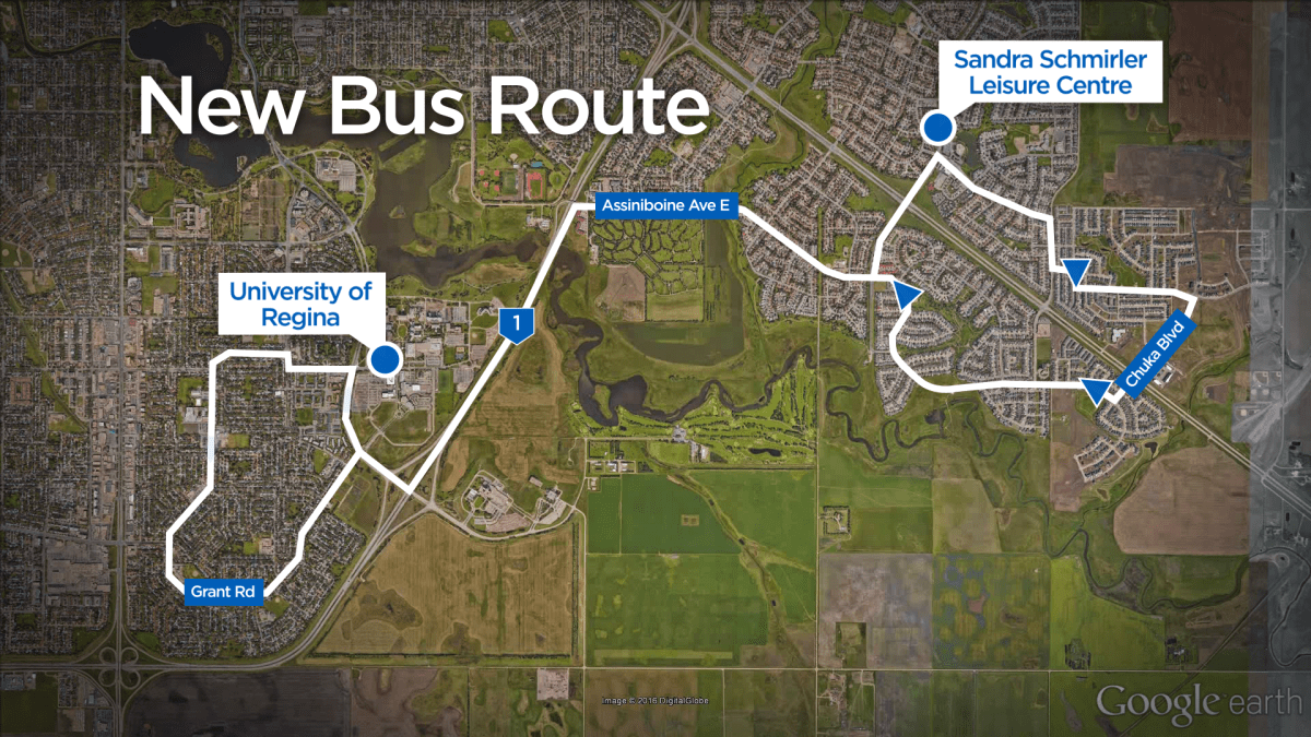 ABOVE: A new bus route covering south-east Regina comes online Aug. 29