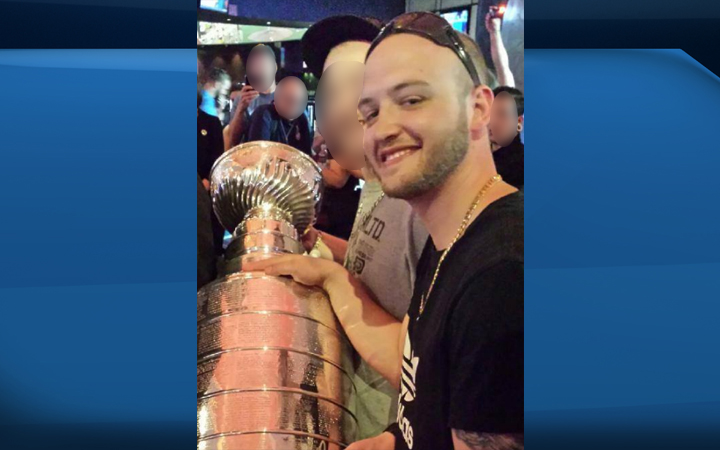 A Facebook photo of Steven Miller. Miller's body was found on a driveway in Conception Bay, Newfoundland last Saturday. Three men have been charged with his murder.