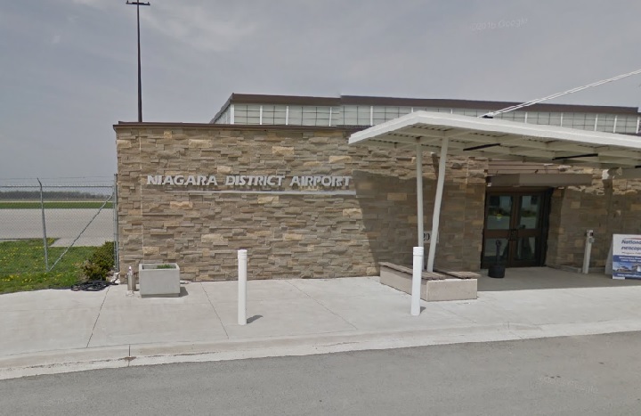 Niagara District Airport in St. Catharines.