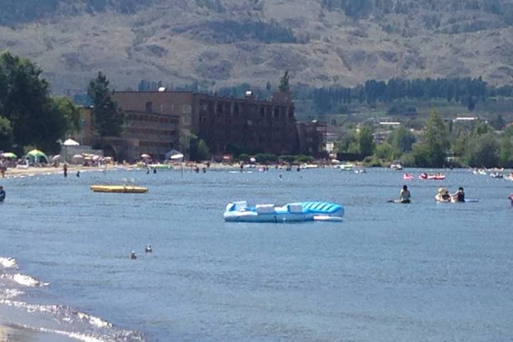 The Osoyoos lake shore is seen in this file photo. The town is asking for a recount of its latest census number arguing the population is over inflated.