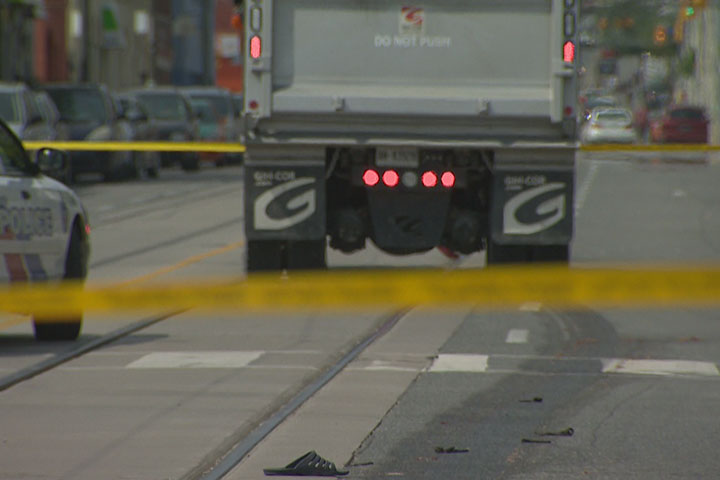 Elderly man dies in hospital after being struck by dump truck in east ...