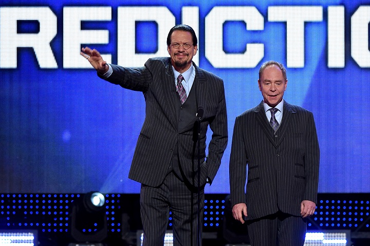 Penn & Teller on June 22, 2016 in Las Vegas, Nevada.